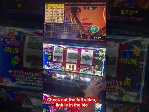 Gems and Jewels slot machine play.  Very big win on a $3 max bet. #vgt #vgtslots #casino #slots