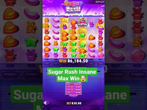 suger rush max win!! #slot #maxwin #bigwin #sugerrush #casino #shorts
