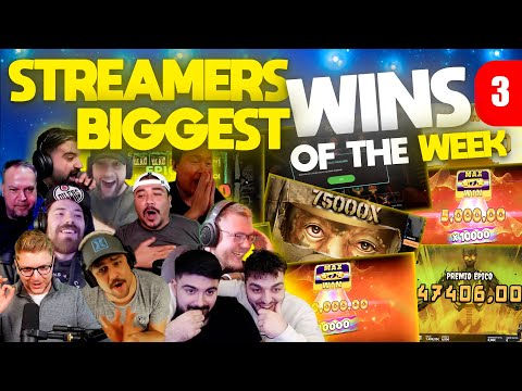 NEW TOP 10 STREAMERS BIGGEST WINS OF THE WEEK #3/2023