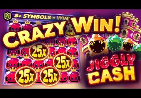 🔥 Player Hits EPIC Big WIN On 🔥 Jiggly Cash – NEW Online Slot – Thunderkick (Casino Supplier)
