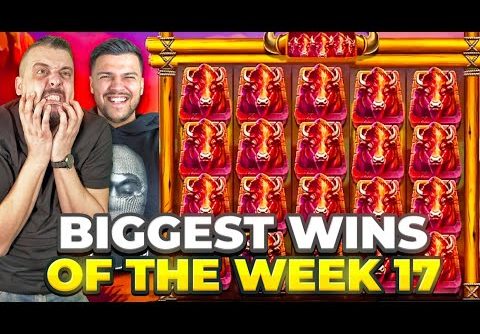 FULL SCREEN BUFFALOS + A HUGE PAYOUT?!?! Biggest Wins of The Week 17 2023!