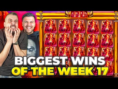 FULL SCREEN BUFFALOS + A HUGE PAYOUT?!?! Biggest Wins of The Week 17 2023!