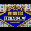 #29000+ Win #THE BIGGEST JACKPOTS EVER on WONDER 4 BOOST GOLD SLOT MACHINE #All 15 Buffalo Heads#