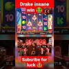 Drake and roshtein big win on dork unit slot🤯 #bigwin #slot #drake #roshtein #casino #shorts