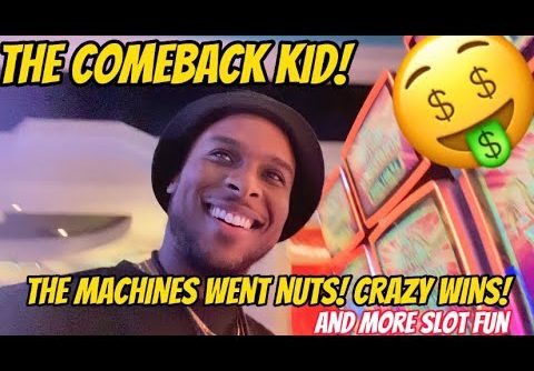 Slot Machines were PAYING like CRAZY! Watch my INCREDIBLE WINS! #slot #bigwin