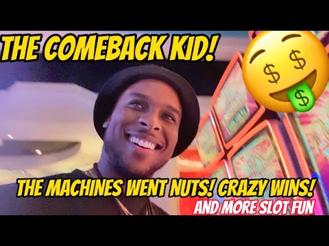 Slot Machines were PAYING like CRAZY! Watch my INCREDIBLE WINS! #slot #bigwin