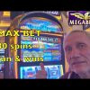 MAX BET 30 Spins MEGABUCKS Slot Machine Fun @ Resorts World Las Vegas Hotel & Casino Jackpot Chasing