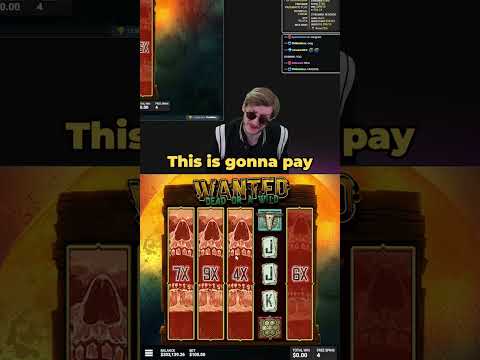 OH MY GOD! $158,000 INSANE WANTED SLOT WIN #slots #casino #bigwin