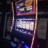 Big win on a slot machine on a cruise