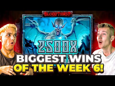 WE GOT FULL SCREEN PREMIUMS ON BLOODTHIRST – Biggest Wins Of The Week 6