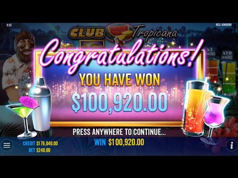 CLUB TROPICANA!! RECORD WIN!!PRAGMATIC PLAY!! BIG WIN!!🤑🤑 @SLOTKINGDOM