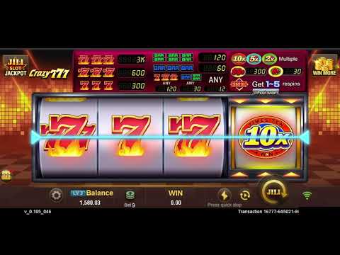 Jili Crazy 777 Slot Game Exciting 10x 777 Super Win