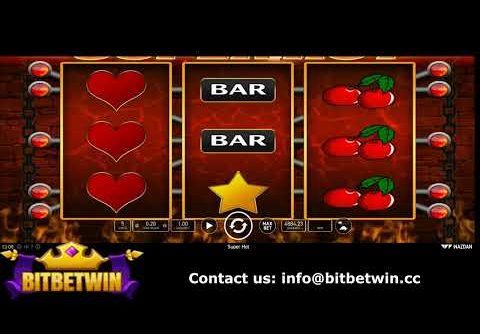 Super H Slot Game  I   Vegas-X   I    BitBetWin