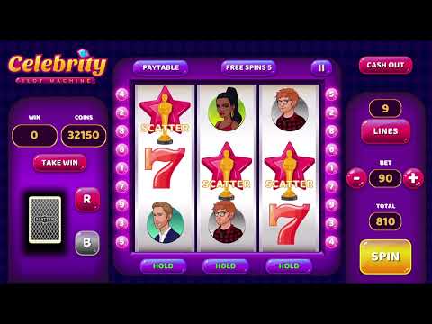 WORLD RECORD on Celebrity Slot Machine (BIG WIN)