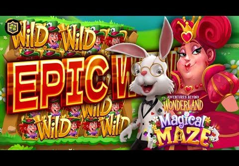 Biggest EPIC WINs ⚡ Adventures Beyond Wonderland Magical Maze ⚡ Online Slot EPIC Big WIN – Quickspin
