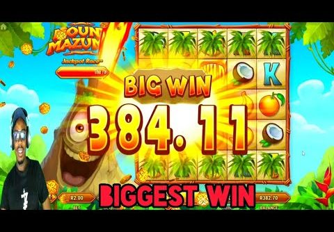 Mount Mazuma Online Slot biggest win Hollywoodbets