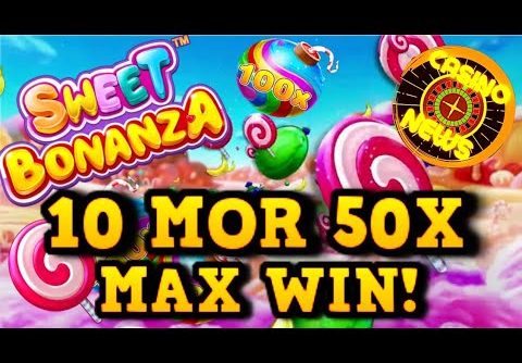 SWEET BONANZA ~ EFSANE GERİ DÖNÜŞ 50 X GELDİ !!! #sweetbonanza #bonanza #bigwin #slot