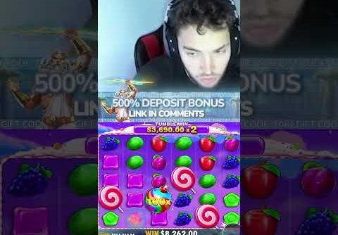 ADIN ROSS HITS 100x MULTI ON SWEET BONANZA! HUGE WIN!