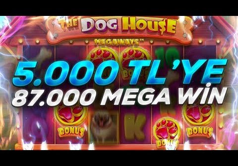 DOG HOUSE MEGAWAYS | DÜŞÜK BAKİYE YÜKSEK KAZANÇ MEGA WİN