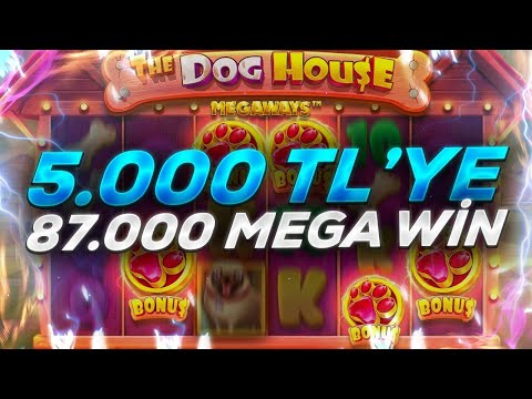 DOG HOUSE MEGAWAYS | DÜŞÜK BAKİYE YÜKSEK KAZANÇ MEGA WİN