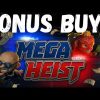 *NEW SLOT BONUS BUYS * – MEGA HEIST! Can it bring in a MEGA BIG WIN