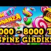 SWEET BONANZA ~ 3 KEZ FARMDAN SPİNE GİRDİK !!! #sweetbonanza #bonanza #bigwin #slot