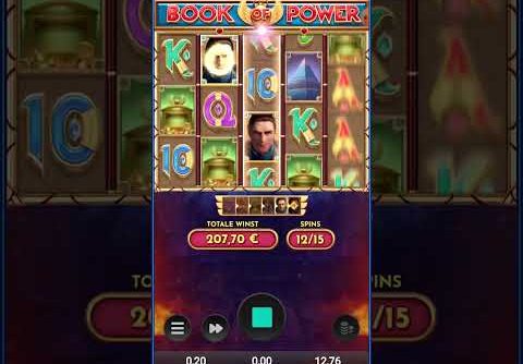 “Hot Mode” Bonus on Book of Power = BIG WIN! (New Slot)