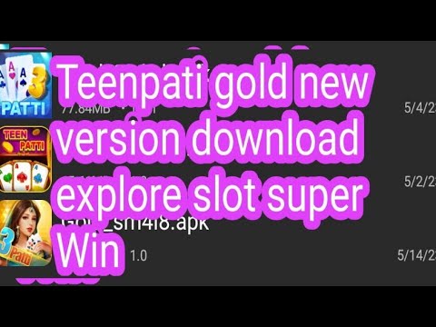 Explore slot||Super win Trick||Daily 10K Income||Teenpati gold Arman#youtube