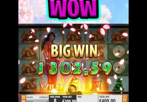 THAT WILL PAY HUGE OMG 🤑 SAKURA FORTUNE SLOT 🔥 MAX BET €200 MEGA BIG WINS‼️ #shorts