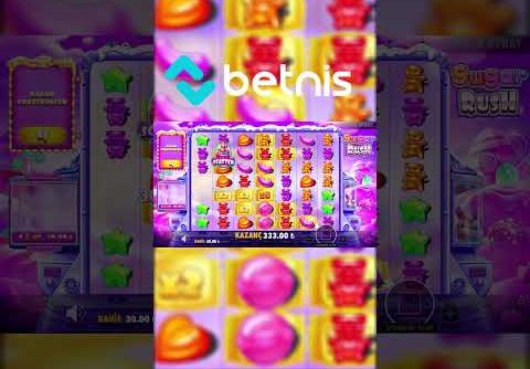 Sugar Rush l  YÜKSEK KAZANÇ VAKTİ KASA PATLADI!! l BİG WİN #slot #sugarrush