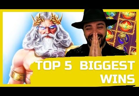 ROSHTEIN TOP 5 WINS ON GATES OF OLYMPUS!!