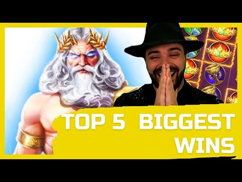 ROSHTEIN TOP 5 WINS ON GATES OF OLYMPUS!!