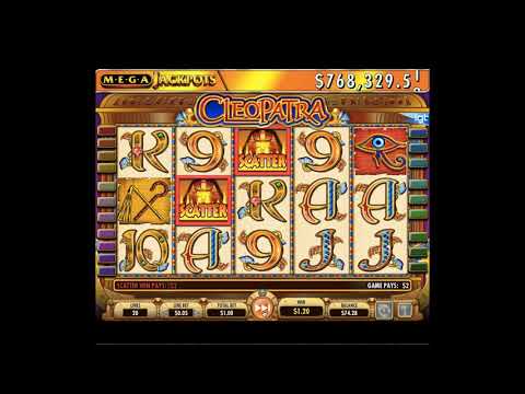 Cleopatra MEGA JACKPOT *BIG WIN* $1 Bet – Online Slots – PlayOLG