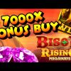 *7000X* BONUS BUY ON BISON RISING MEGAWAYS SLOT BUT CAN IT GIVE A BIG WIN??