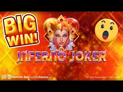 🔥🔥🔥MEGA BIG WIN on Inferno Joker – Play’n GO 🔥