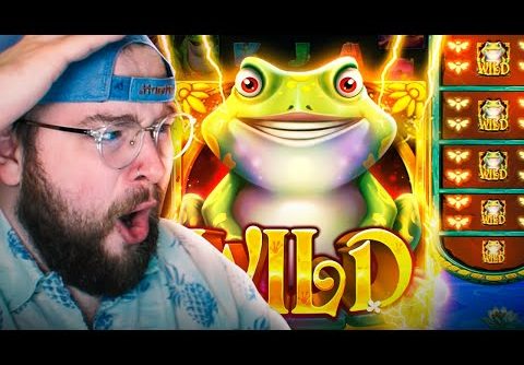 INSANE MASSIVE WIN ON THE NEW WILD HOP AND DROP SLOT!