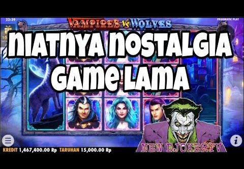 GAME LAMA ⁉️ SLOT GACOR HARI INI || VAMPIR & WOLFES PRAGMATIC PLAY MODAL KECIL