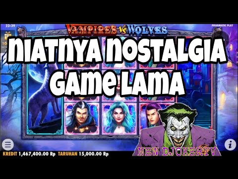 GAME LAMA ⁉️ SLOT GACOR HARI INI || VAMPIR & WOLFES PRAGMATIC PLAY MODAL KECIL