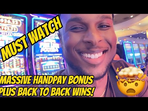 🤑 WINNING FRENZY on these Slot Machines at Winstar plus HUGE HANDPAY! Must WATCH! #slot #bigwin