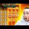 BIGGEST WINNING STREAK On WANTED SLOT!! (INSANE SESSION)