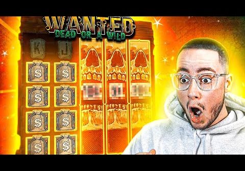 BIGGEST WINNING STREAK On WANTED SLOT!! (INSANE SESSION)