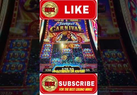 BIG WIN on new Jackpot Carnival slot! #shorts