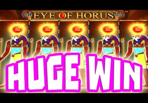 EYE OF HORUS 👁 SLOT BONUS HUNT BIG WIN 4 SCATTER 😱 BONUS €20 MAX BET RANDOM MICHAEL DID IT AGAIN‼️