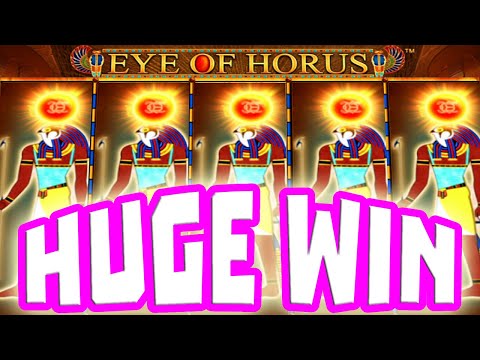 EYE OF HORUS 👁 SLOT BONUS HUNT BIG WIN 4 SCATTER 😱 BONUS €20 MAX BET RANDOM MICHAEL DID IT AGAIN‼️