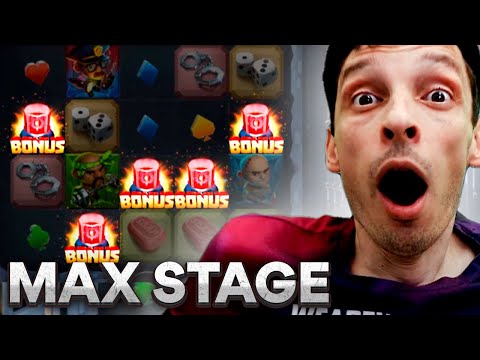 MAX STAGE MEGA HEIST SLOT🔥 5 SCATTERS BIG WIN