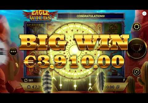 Eagle Wilds (Amigo Gaming) 🤑🤑 Online Slot SUPER MEGA BIG WIN! 🤯