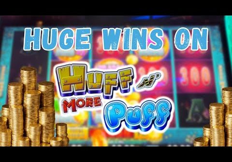 Huff N More Puff Was Paying! Huge wins and non stop fun 🤩 Live Slot Play at Casino