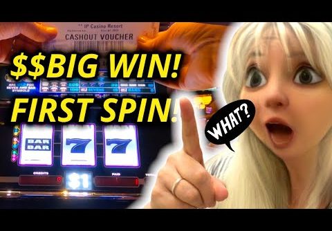 IP CASINO $BIG WIN! [FIRST SPIN!] Slot Machine I’ve never played before! Biloxi MS