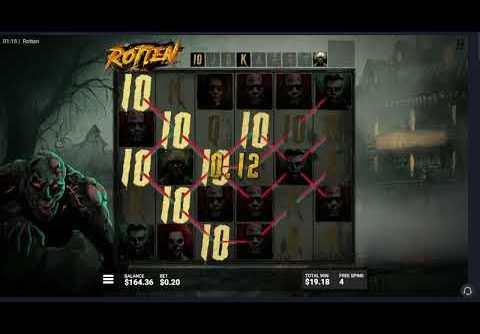 Rotten Super !! Huge win !! low stakes slots