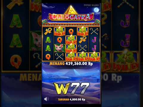 NYARIS FULL WILD ⁉️ SLOT GACOR HARI INI || CLEOCATRA PRAGMATIC PLAY MODAL KECIL